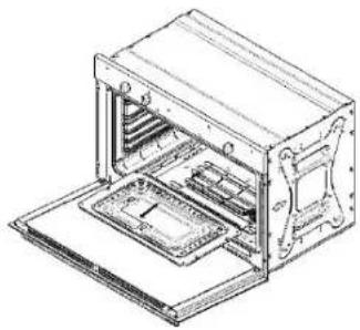 Glem Gas Ribelle GFR9W1BK - Oven burner - 1
