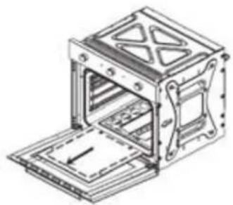 Glem Gas Ribelle GFRV21IX-S2 - Oven burner - 1