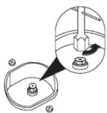 Glem Gas Specialista SE967GIFS MF - REGULATING THE MINIMUM FLOW RATE OF GAS TO THE OVEN AND GRILL BURNERS (fig. 23) - 2