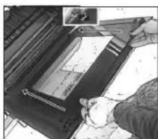 Glem Gas Specialista SE967GIFS MF - OVEN DOOR REMOVAL - 4