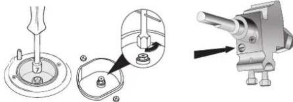 Glem Gas Specialista SE6611GI - REGULATING THE MINIMUM FLOW RATE OF GAS TO THE OVEN AND GRILL BURNERS (fig. 23 - page 15) - 1
