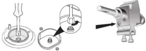 Glem Gas Specialista ST9612RI FS - REGULATING THE MINIMUM FLOW RATE OF GAS TO THE OVEN AND GRILL BURNERS (fig. 23 - page 15) - 1