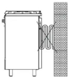 Glem Gas Specialista ST9612GI MS - CONNECTION WITH FLEXIBLE RUBBER TUBE - 3