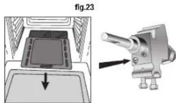 Glem Gas Specialista ST167GIFSMF AF - RéGLAGE DU MINIMUM SUR LE BRULEUR FOUR ET BRULEUR GRILL (fig. 23 page 30) - 3