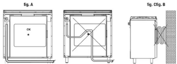 Glem Gas Specialista SE867GIFS MF - CONNECTION WITH FLEXIBLE RUBBER TUBE - 1