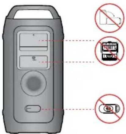 SAMSUNG MX-ST40F - Para evitar a possível deterioração da resistência à água - 1
