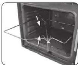 Glem Gas Unico GFU98BK-S6V3 - Cuisson au tournebroche (si fourni): - 1