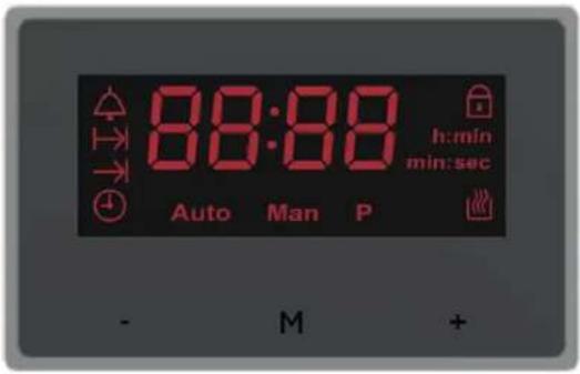 Glem Gas Unico GFU98BK-S6V3 - Electronic programmer - 5