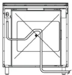 Glem Gas Specialista SB9612GI FS - CONNECTION WITH FLEXIBLE RUBBER TUBE - 2
