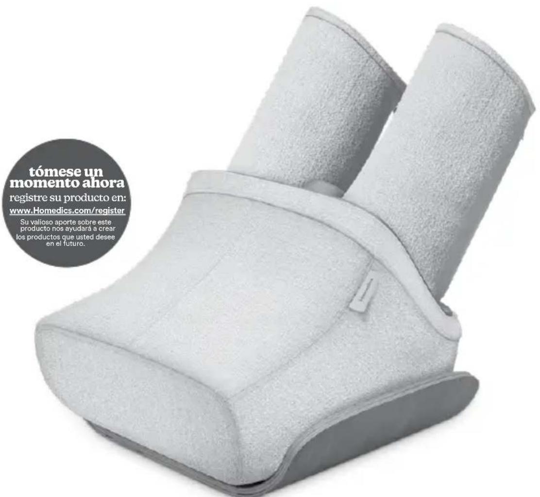 HOMEDICS FMS-502H - masajeador de pies y pantorrillas de compresión de lujo - 1