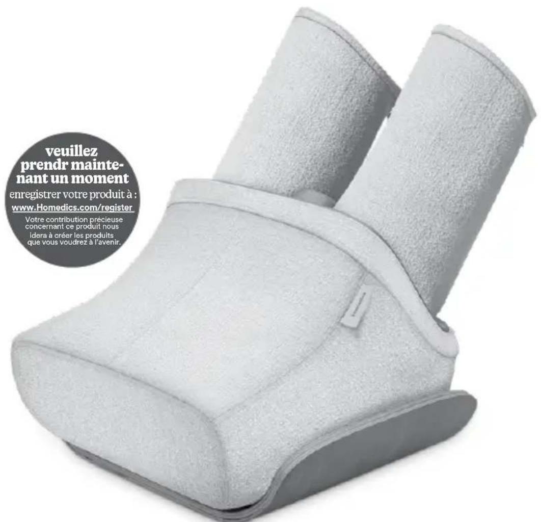 HOMEDICS FMS-502H - masseur de pieds et de mollets à compression de luxe - 1