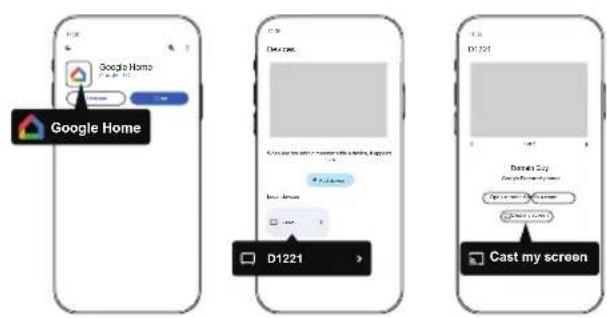 ULTIMEA Nova C40 - Android デバイスで同じ画面を投影 - 1