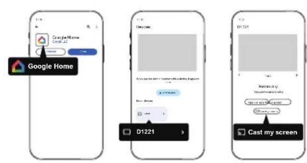 ULTIMEA Nova C40 - Miroir d'écran de l'appareil Android - 1