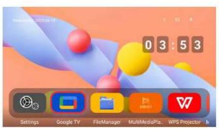 ULTIMEA Poseidon E100 - Functies van de Afstandsbediening (alleen voor Google TV) - 4