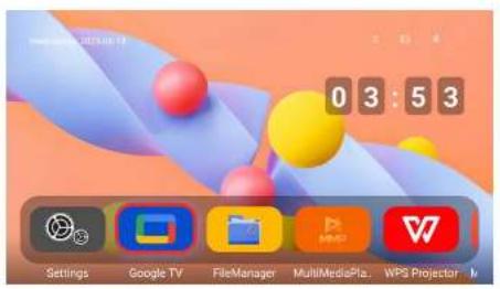 ULTIMEA Poseidon E100 - Accéder à Google TV - 2