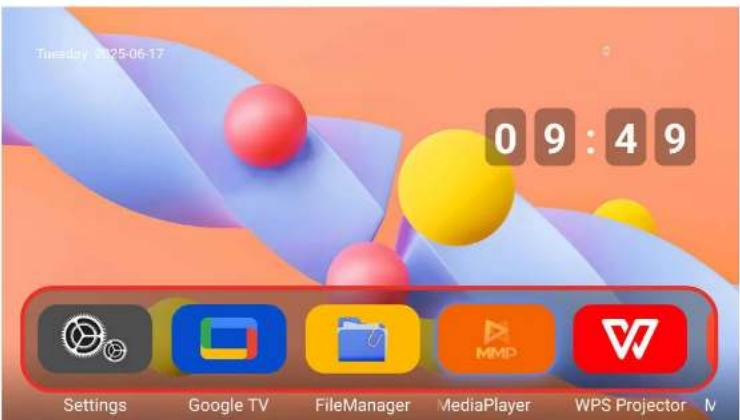 ULTIMEA Poseidon E100 - Uzaktan Kumanda Anahtar Fonksiyonları (Sadece Google TV için) - 3
