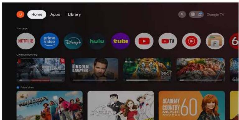 ULTIMEA Poseidon E100 - Google TV 설정 - 2
