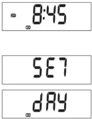 Toyotomi LC-150 - PROGRAMMAZIONE DEL WEEKLY TIMER - 9