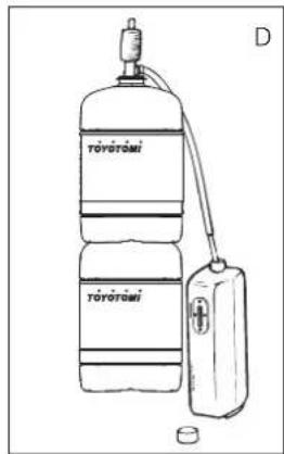 Toyotomi LC-150 - B REMPLISSAGE DU COMBUSTIBLE - 1
