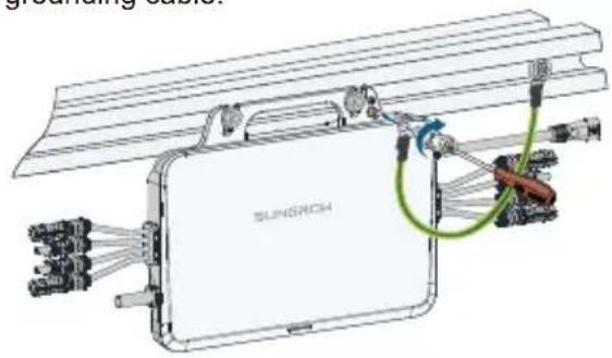 Sungrow S450S - Wiring Steps / Procédure de câblage / Verkabelungsschritte / Bedradingsprocedure - 1