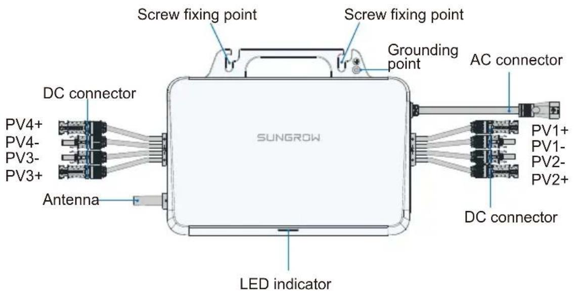 Sungrow S450S - Mounting location / Emplacement de montage / Montageort / Montageplaats - 7