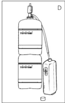 Toyotomi LC-140 - B VULLEN MET BRANDSTOF - 1