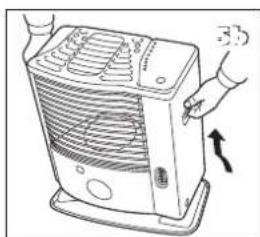 Toyotomi RS-2222 - FIAMMA INCOSTANTE E/O FULIGGINE E/O CATTIVO ODORE. - 6