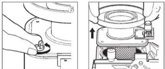 Toyotomi RS-2222 - REPLACEMENT OF THE WICK - 4