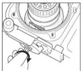 Toyotomi RS-2222 - SUBSTITUIÇÃO DA MECHA - 8