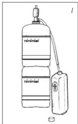Toyotomi RS-2222 - B LLENAR DE COMBUSTIBLE - 2