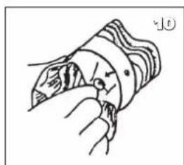 Toyotomi RS-2222 - REPLACEMENT OF THE WICK - 6