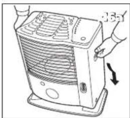 Toyotomi RS-2222 - REPLACEMENT OF THE WICK - 15