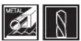PARKSIDE PSBSAP 20-Li D4 - Symbols on the accessories - 1