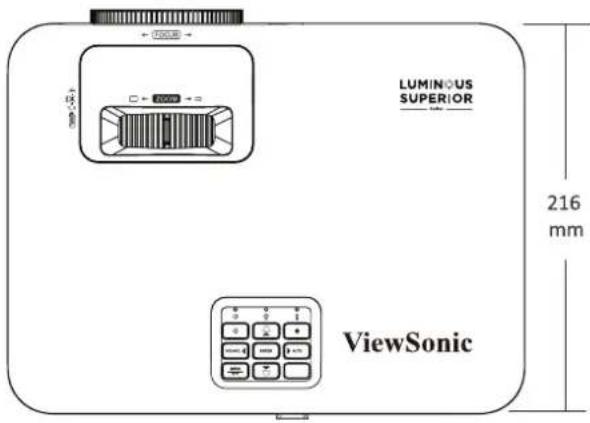 VIEWSONIC LSD500HD - LSD500HD | V53HD | LS740HD-5 | V52HD-5 - 1