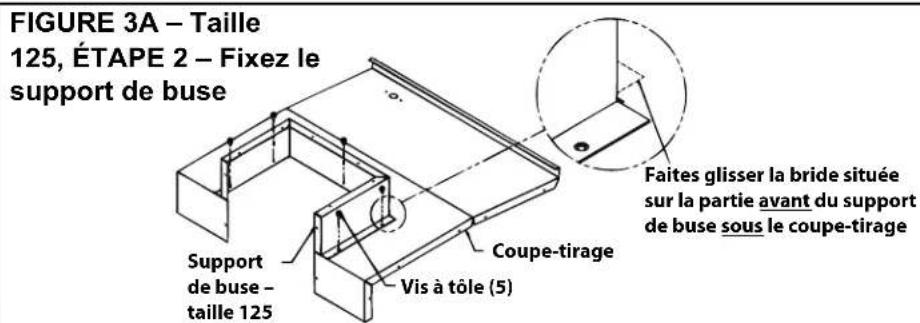 Renzor F - Montage de la sortie d'air (suite) - 4