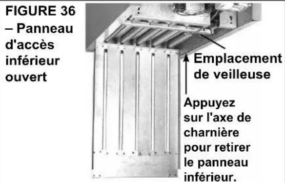 Renzor F - Instructions pour la dépose du chassin des brûleurs (voir FIGURES 36-41.) - 1