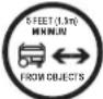 WESTINGHOUSE iGen2800DFc - SAFETY SYMBOLS - 8