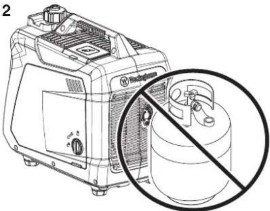 WESTINGHOUSE iGen2800DFc - DANGER - 1