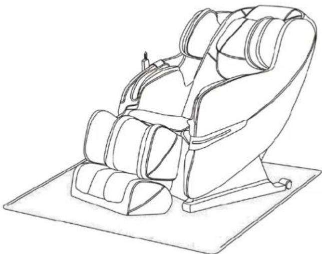 WESTINGHOUSE WES41-3000 - DÉPLACER LA CHAISE DE MASSAGE - 2