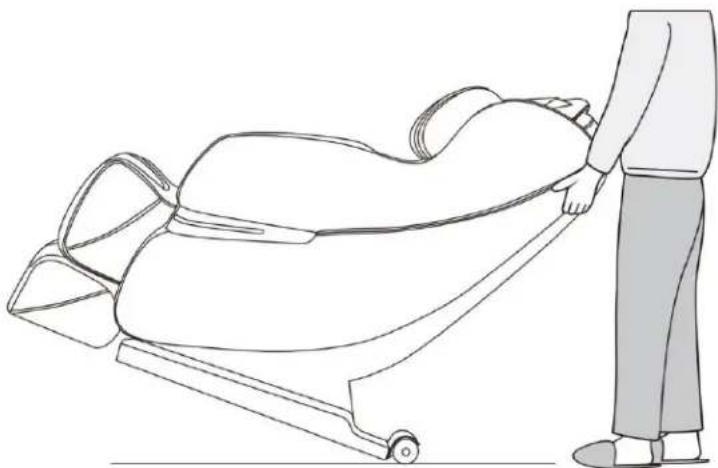 WESTINGHOUSE WES41-3000 - MOVING THE CHAIR - 1