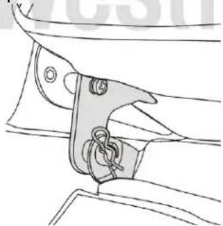 WESTINGHOUSE WES41-700S - Installation du mécanisme du système de massage pour les pieds et les jambes - 6