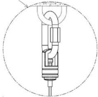 WESTINGHOUSE WES31-1592 - Ceiling/hanging mounted (concrete or very hard surfaces) - 3