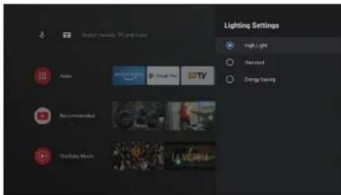 ULTIMEA Thor T60 Triple Laser TV - 照明の設定 - 1