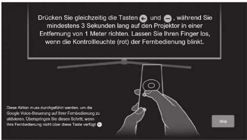 ULTIMEA Thor T60 Triple Laser TV - Anpassen der Fernbedienung - 1