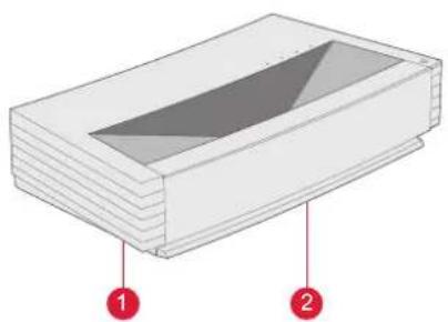 ULTIMEA Thor T60 Triple Laser TV - 本体構造 - 1