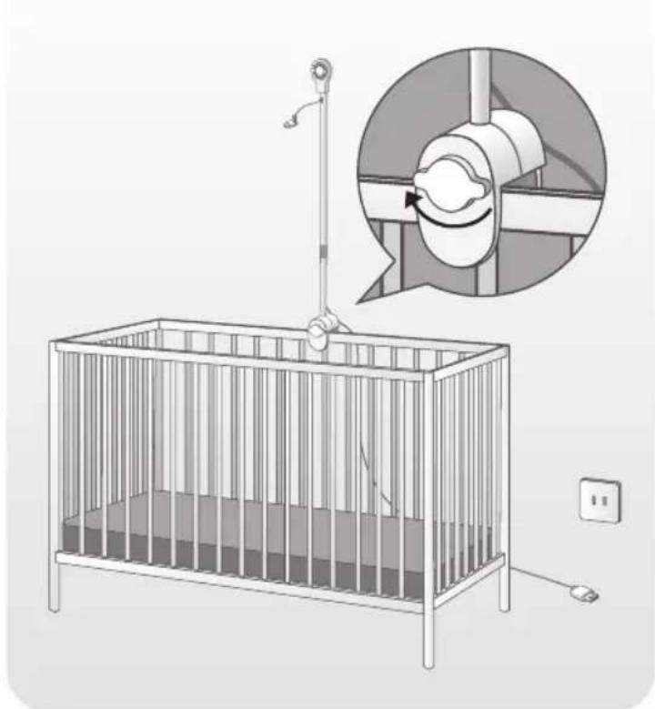 TP-LINK Tapo C840 - Installazione Montaggio Morsetto a Collo d'Oca - 2