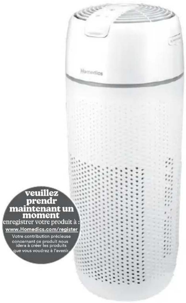 HOMEDICS TotalClean AP-T43 - purificateur d'air T43 - 1