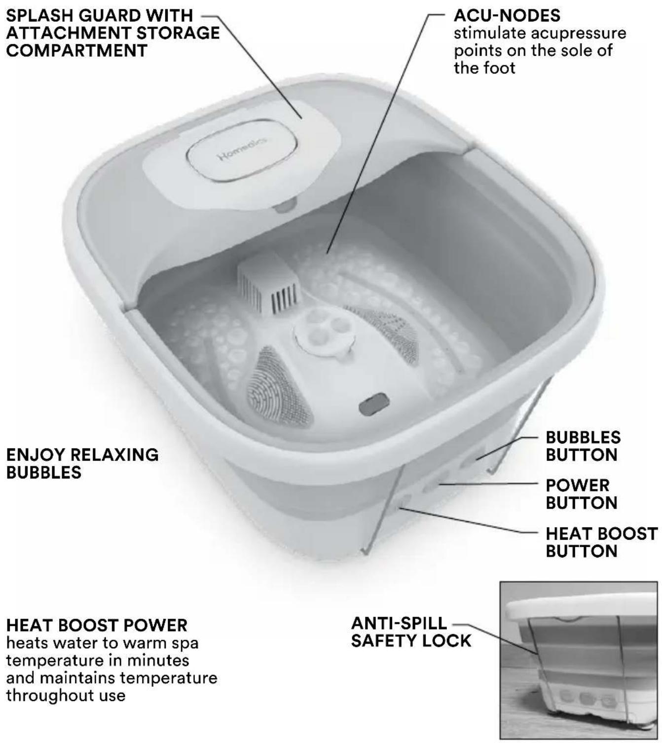 HOMEDICS Smart Space Elite FB-525H - TO STORE - 1
