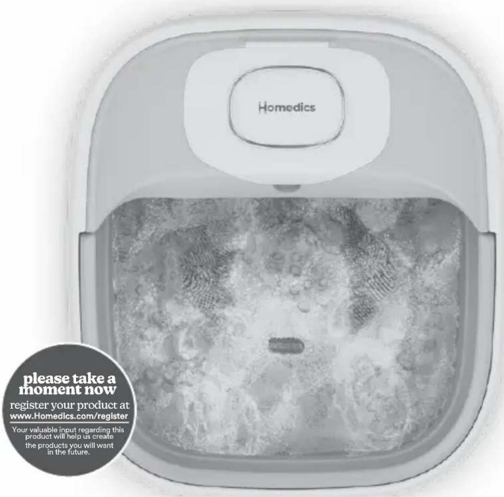 HOMEDICS Smart Space Elite FB-525H - smart space elite footbath with heat boost - 1