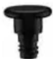 HOMEDICS Essential percussion massager HHG-307 - ATTACHEMENT EN FORME DE U - 1